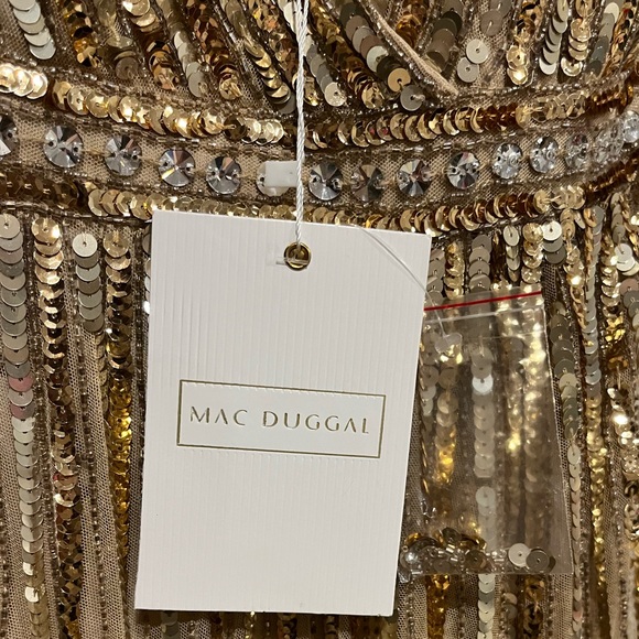 NWT Mac Duggal sequined gown - Picture 8 of 10